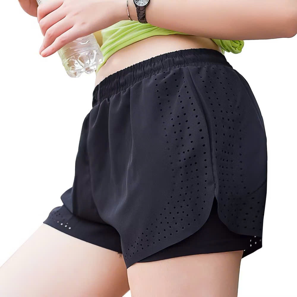Quần Đùi Thể Thao Gladimax Boxer KV Thời Trang Hottrend Gladimax, Quần Đùi Nữ Không Viền 2 Lớp Thoáng Khí Tập Gym