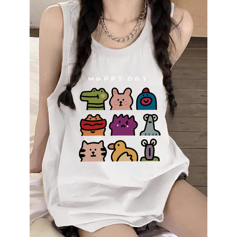 Áo 3 lỗ nữ nách rộng cotton,áo nách rộng Menina , áo 3 lỗ nữ form rộng cá tính chất cotton mặc Hè.