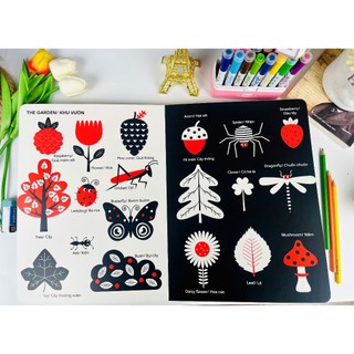 Sách - Good Morning World - Cuốn Sách Đầu Tiên Về Màu Sắc - Kích Thích Thị Giác Cho Bé - ndbooks