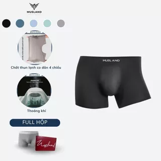 Quần Sịp Nam Boxer Musland Công Nghệ Không Đường May Thoáng Mát Dễ Chịu QL24003