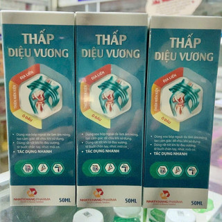 Xịt khớp THẤP DIỆU VƯƠNG hỗ trợ giảm đau nhức xư0ng khớp, tê nhức chân tay , tan máu bầm, hết sưng tấy