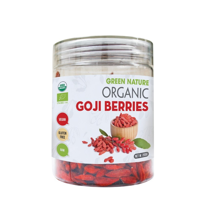 Kỷ Tử Ninh Hạ Hữu Cơ Green Nature/ Organic Life quả to, ngon ngọt, làm trà dưỡng nhan