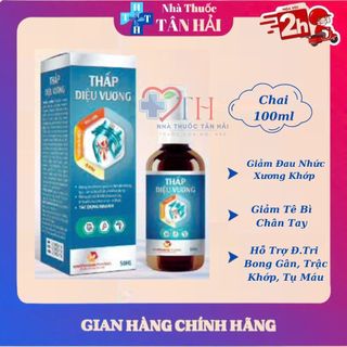 Xịt khớp THẤP DIỆU VƯƠNG hỗ trợ giảm đau nhức xư0ng khớp, tê nhức chân tay , tan máu bầm, hết sưng tấy