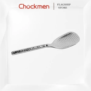 Muôi Xới Cơm CHOCKMEN Inox 18/10 Cao Cấp Thìa Múc Cơm Muỗng Cơm Muôi Cơm SET SẦN TRÒN