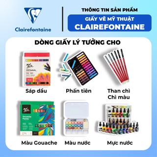 [Hỏa tốc HCM] GIẤY VẼ MỸ THUẬT CANSON PHÁP  224GSM