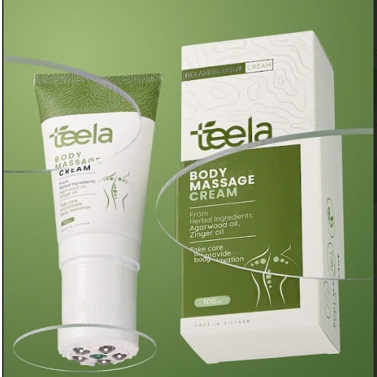 Ảnh Kem TEELA - Massage Cơ Xương Khớp Chính Hãng, Massage Đa Tầng Cơ Xương Khớp, Cổ Vai Gáy TEELA dung tích 100ML (hm2) 1