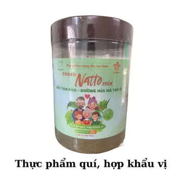 Coden Natto Mix Hắc Tam Bảo Và Đường Mía Hà Thủ Ô, Bữa Ăn Quí, Hợp Khẩu Vị, Thực Phẩm Vàng Cho Sức Khỏe