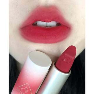 Son Thỏi 3CE Cashmere Hug Lipstick 10 Màu Mịn Lì Nhẹ Môi Knit Hug Red Taupe Beige Cozy Whisper 3.5g