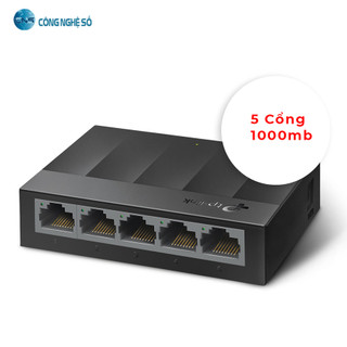 TP LINK LS1005G - Bộ chia mạng LAN 1 ra 4 | Tốc độ cao 1000Mbps | Switch 5 cổng LS1005G | Bảo hành 2 năm chính hãng