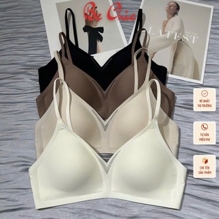 Áo lót su nữ đệm mỏng phối viền lưới - không gọng - gom ngực  - chống xệ A 801 BC_CHIC LINGERIE