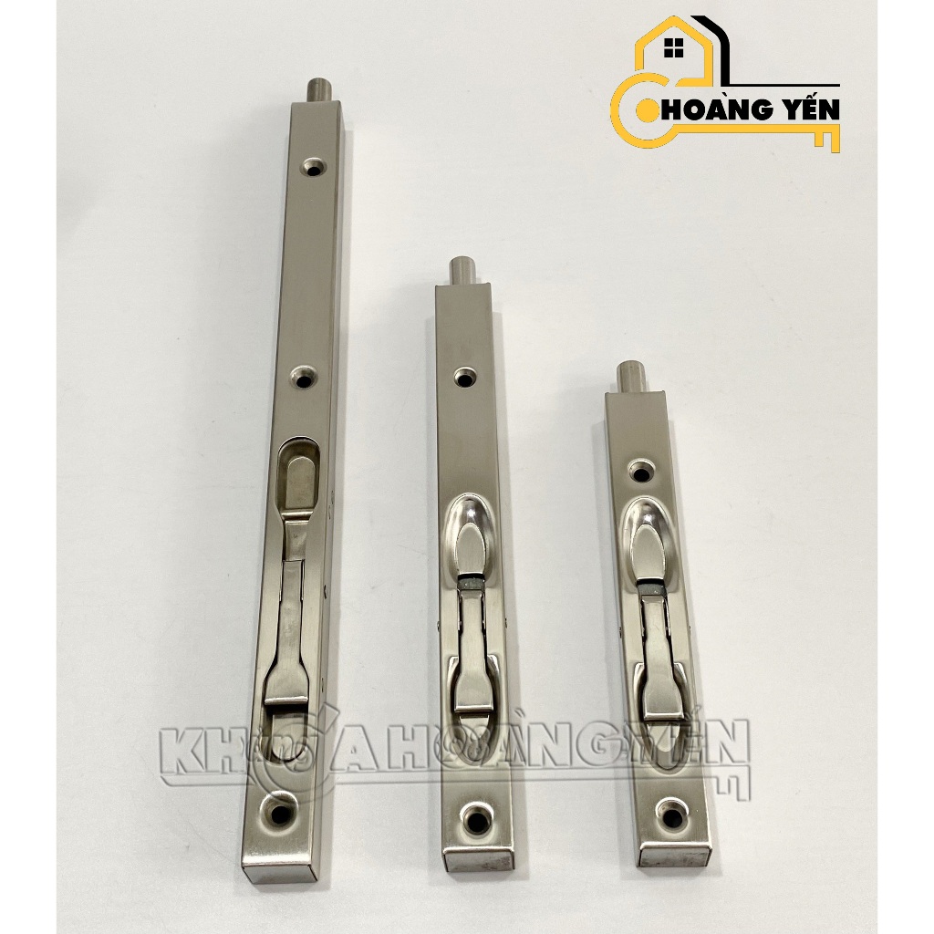 Chốt âm inox, chốt cửa inox, chốt cổng gỗ, sắt dài 15cm - 20cm- 30cm ...