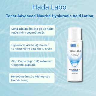 Dung Dịch Dưỡng Ẩm Hada Labo Lotion Toner 100ml 170ml