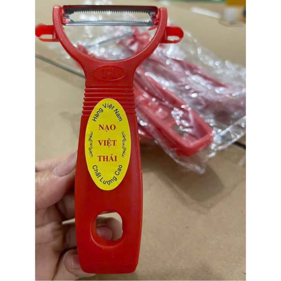Dụng cụ nạo gọt trái cây, rau củ quả lưỡi sắt  nhỏ gọn tiện dụng