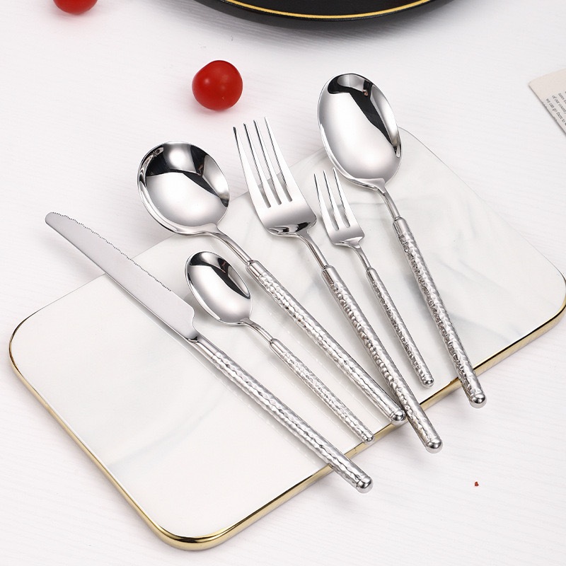 Set Thìa Dao Dĩa CHOCKMEN Inox18/10 Cao Cấp Thìa Dĩa Dao Thìa Bánh Thìa Phở Dĩa Hoa Quả SET SẦN TRÒN