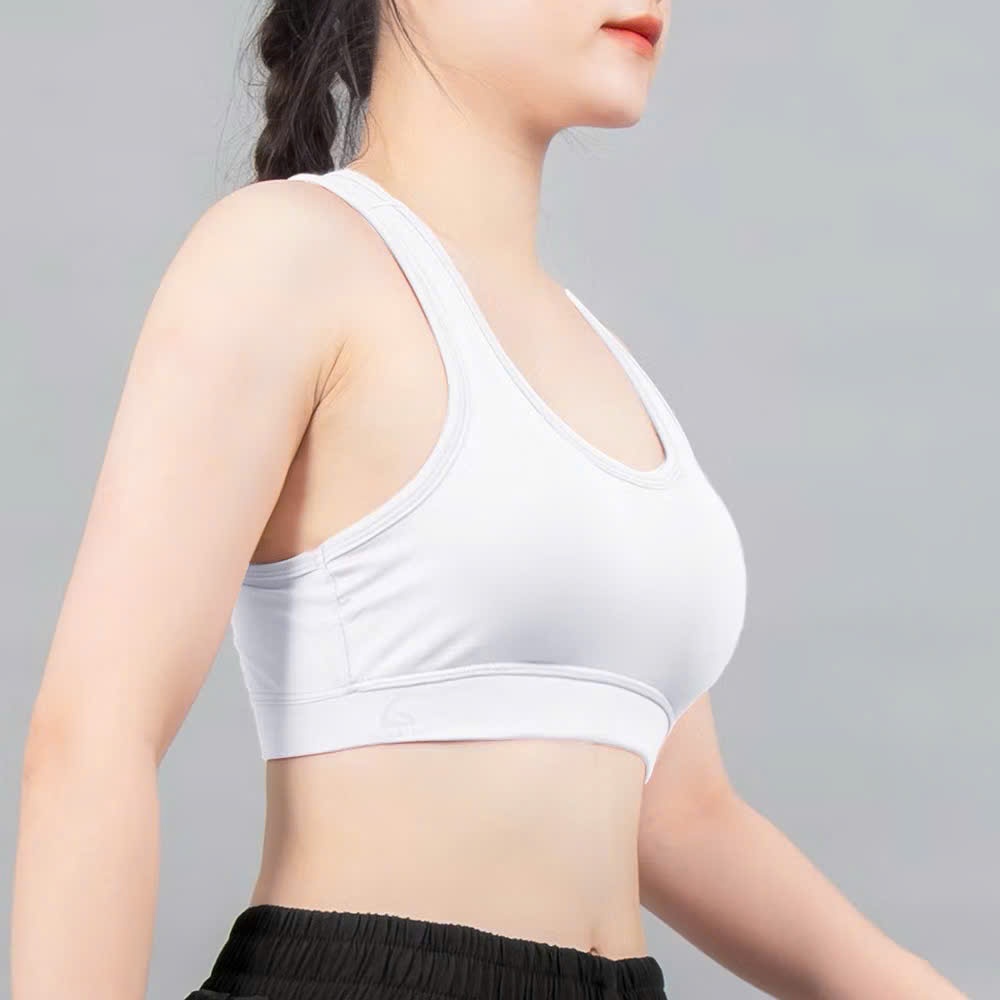 Áo Thể Thao Bra Nữ Thời Trang Hottrend Gladimax, Áo Bra Có Đệm Mút Tập Gym Yoga Dance Aerobic