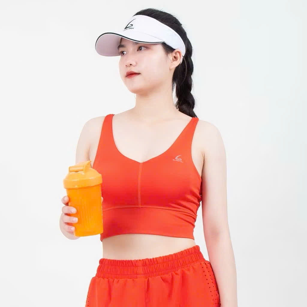 Áo Bra Tập Gym Yoga Thời Trang Hottrend Gladimax, Áo Bra Thể Thao Nữ Cổ Tim Đệm Mút Co Giãn 4 Chiều
