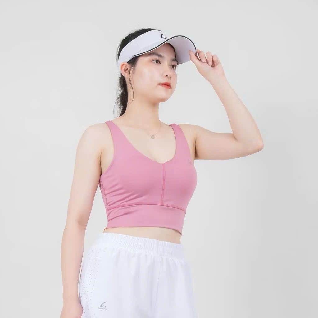 Áo Bra Tập Gym Yoga Thời Trang Hottrend Gladimax, Áo Bra Thể Thao Nữ Cổ Tim Đệm Mút Co Giãn 4 Chiều