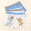 Combo 4 quần sịp bé trai, quần chip đùi cho bé trai thông hơi kháng khuẩn Tom & Jerry ngộ nghĩnh 10-33kg