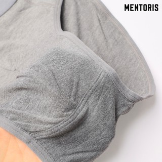 Combo 3 Quần lót tam giác nam BRIEF BAMBOO Mentoris kháng khuẩn, mềm mại và thấp hút tốt CB3MBF02