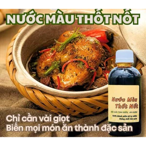 Nước màu Thốt Nốt , Nguyên liệu tự nhiên, không mùi khét, không vị đắng không phẩm màu, không chất bảo quản