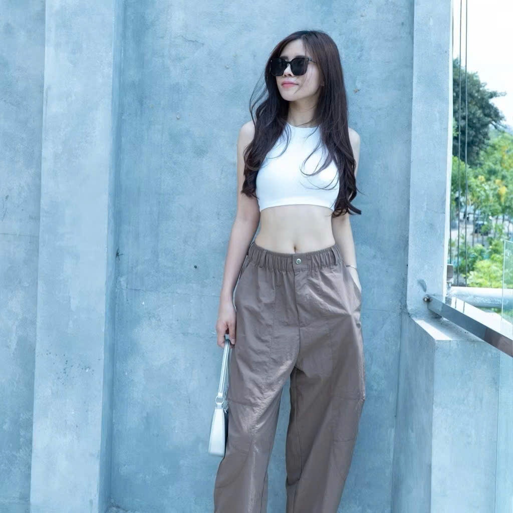 Áo Ba Lỗ Croptop A134 Thời trang hottrend Gladimax, Áo Croptop Vải Thun Cotton Dày Dặn Co Giãn
