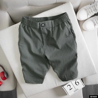Quần short đũi nam- Quần đũi ngố nam co giãn nhẹ,thoáng mát,mặc đi chơi