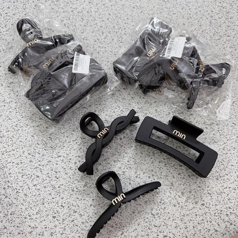 SET 3 KẸP TÓC CÀNG CUA MIN KIỂU DÁNG NGỌT NGÀO CHO NỮ