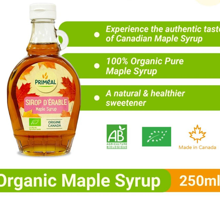 Siro Cây Phong Hữu Cơ MacDonald's/ Wild Harvest Maple Syrup Grade C