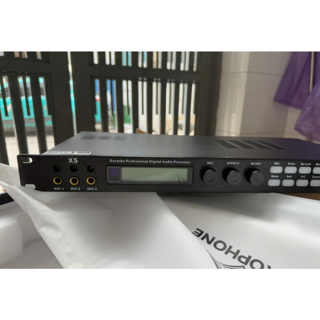 Vang Số Karaoke X5 Bộ Xử Lý Tốc Độ Cao Chip DSP Mới,Âm Thanh Cực