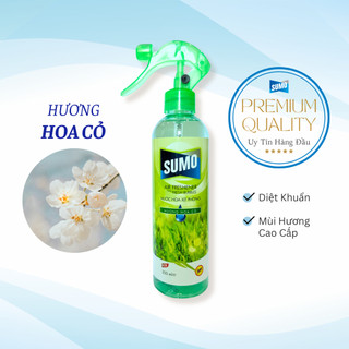 Nước Hoa Xịt Phòng Sumo 350ml Có [ 5 Hương ] Gồm : Hoa Oải Hương , Charming , Essence , Lavender, Hoa cỏ , Chanette
