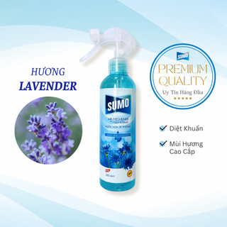 Nước Hoa Xịt Phòng Sumo 350ml Có [ 5 Hương ] Gồm : Hoa Oải Hương , Charming , Essence , Lavender, Hoa cỏ , Chanette