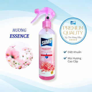 Nước Hoa Xịt Phòng Sumo 350ml Có [ 5 Hương ] Gồm : Hoa Oải Hương , Charming , Essence , Lavender, Hoa cỏ , Chanette