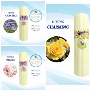Xịt Phòng Sọc Sumo 400ml .Hương Thơm diệu Nhẹ có 3 hương lựa chọn Hương Charming, Hương Essence, Hương Chanette