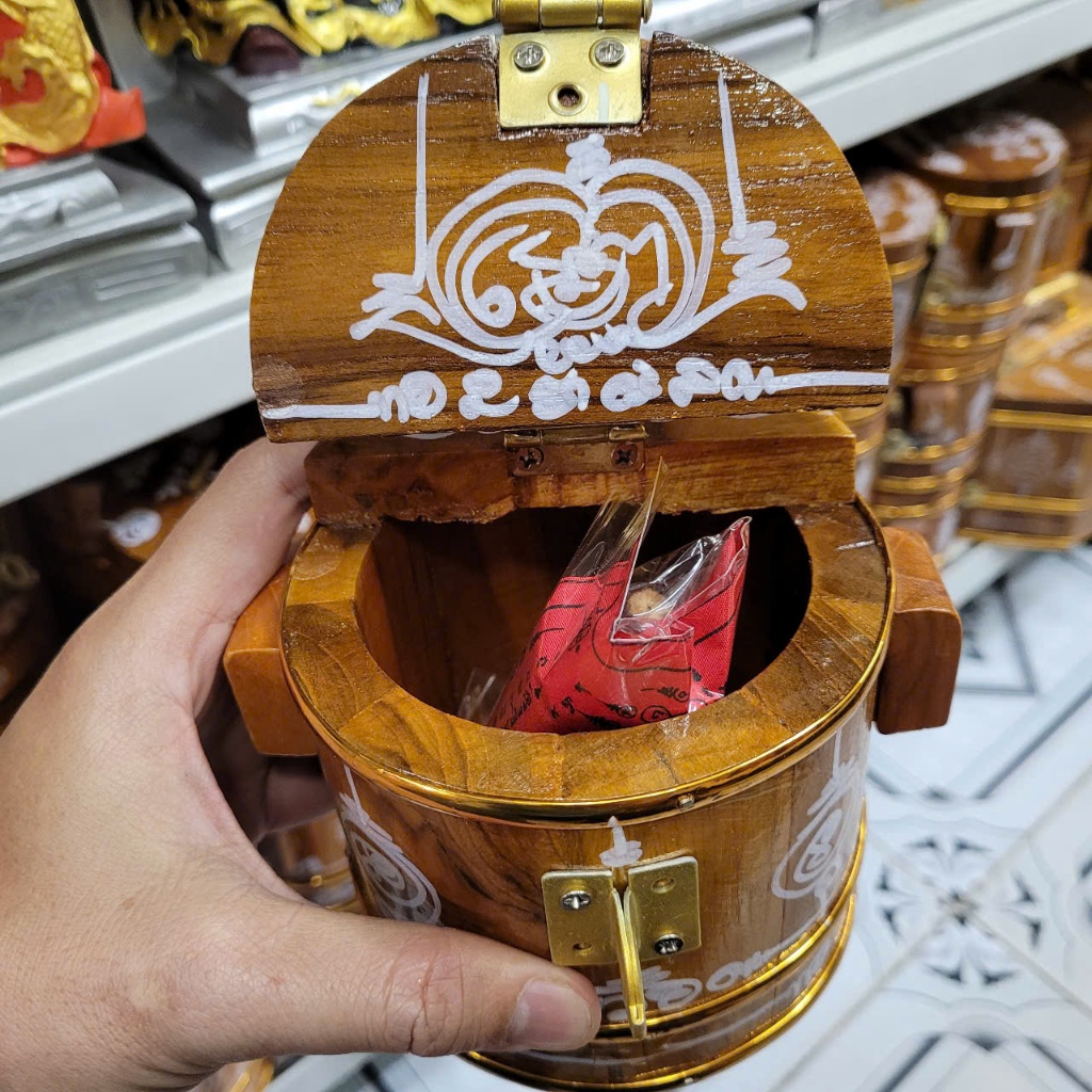 Hộp gỗ mini đa năng – Thiết kế nắp mở tiện lợi