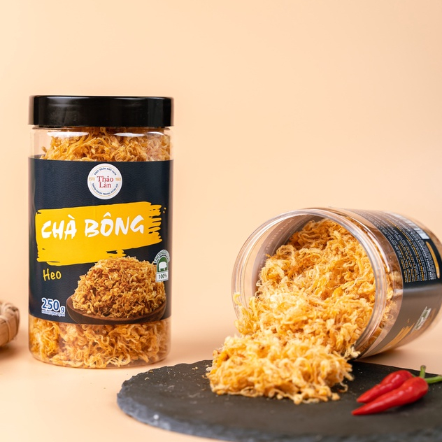 CHÀ BÔNG  HEO THƯỢNG HẠNG THẢO LÀN FOODS 250g
