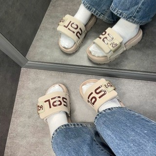[𝗘𝗩𝗔 𝗡𝗴𝘂𝘆𝗲̂𝗻 𝗞𝗵𝗼̂́𝗶] Dép Unisex Quai Dán SOL Quai Dán Xé Nam Nữ Đế Cao Trendy, Không Xẹp Lún, Đế Cao 4cm, BH 12 Tháng
