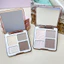 Bảng phấn tạo khối 4 ô chính hãng highlight bắt sáng tự nhiên lâu trôi