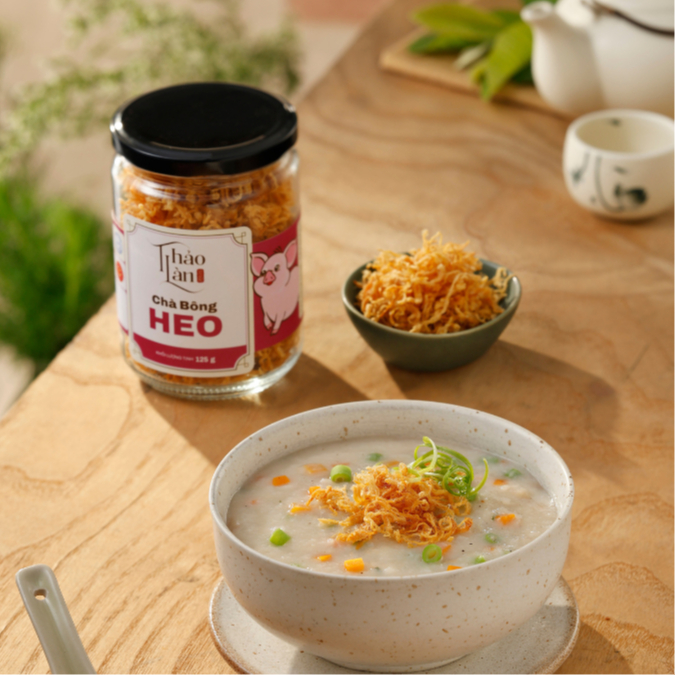 CHÀ BÔNG HEO CAO CẤP THẢO LÀN FOODS 125G