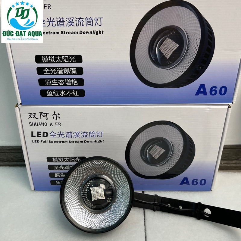 A60 phiên bản nâng cấp của ZAQUA RGB + UV công xuất cao 60 & 80W dimmer và hẹn h đỏ cá không đỏ nước 8