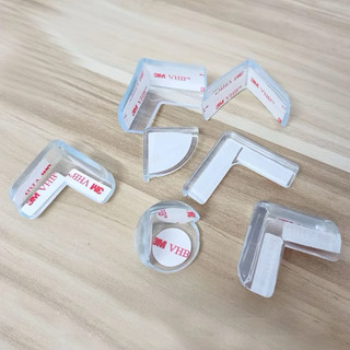 Miếng silicon bịt góc bàn chụp 3 mặt bảo vệ an toàn cho trẻ nhỏ babyhome