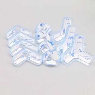 Miếng silicon bịt góc bàn chụp 3 mặt bảo vệ an toàn cho trẻ nhỏ babyhome