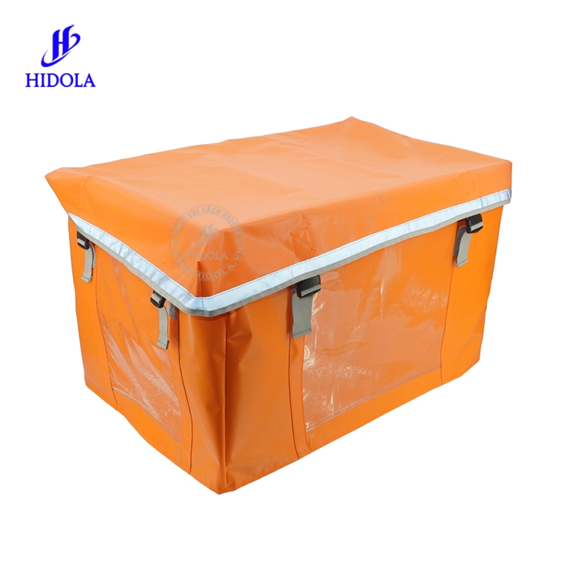 Túi trùm sọt nhựa giao hàng vải nhựa Tapulin HQ cho rổ cao 55cm C57N