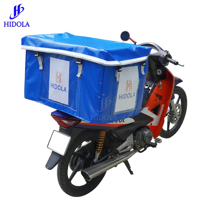 Túi trùm sọt nhựa giao hàng vải nhựa Tapulin HQ cho rổ cao 55cm C57N