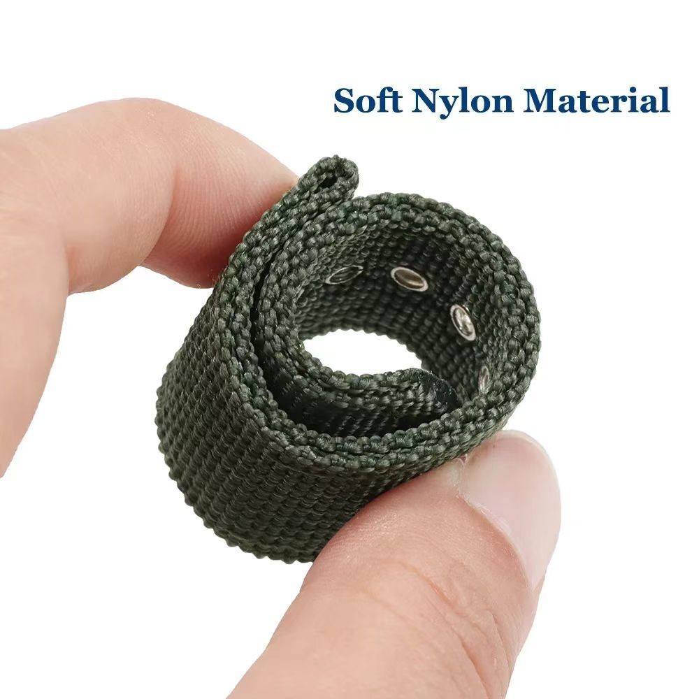 Dây Đồng Hồ Vải Dù Nato Khoen Trắng - Size 16/18/20/22mm | BigBuy360 - bigbuy360.vn