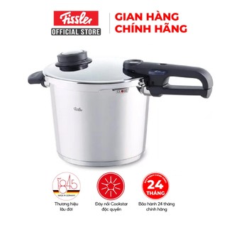 [Trả Góp 0% - Hỏa Tốc] Nồi áp suất Fissler Vitavit Premium 6L 22cm sản xuất tại Đức.