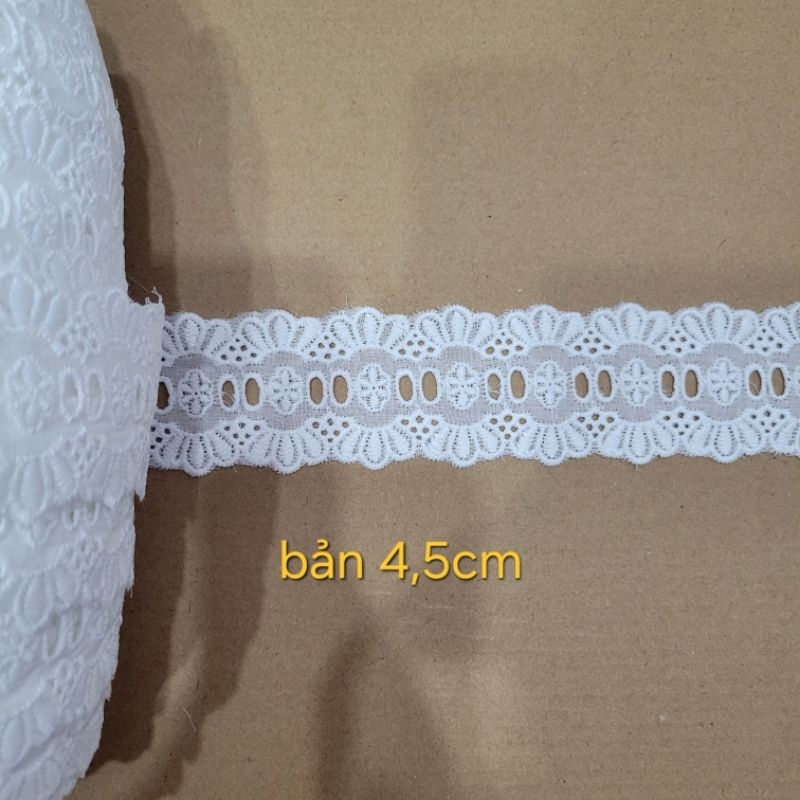 Trắng bản 4,5cm