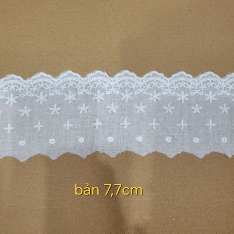 Trắng bản 7,7cm