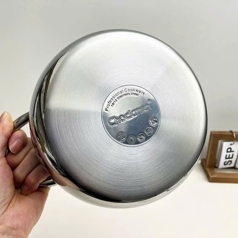Nồi Canh 16cm Chockmen Dùng Được Bếp Từ, Nồi Canh Size Nhỏ 16cm 20cm Chockmen CKM25 CKM26