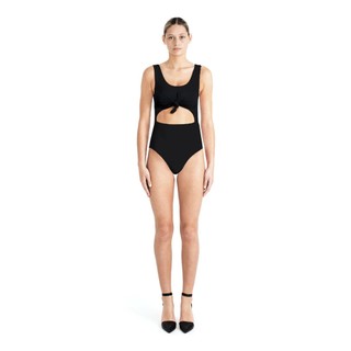 Đồ bơi nữ, bikini 1 mảnh, bikini kín đáo che bụng màu đen có đệm ngực, vải cao cấp UPF50+ hàng VNXK