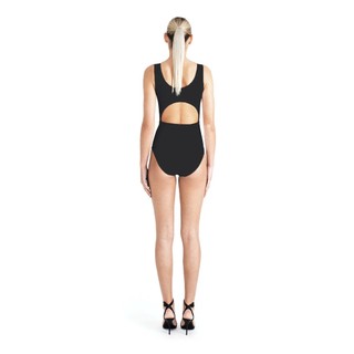 Đồ bơi nữ, bikini 1 mảnh, bikini kín đáo che bụng màu đen có đệm ngực, vải cao cấp UPF50+ hàng VNXK